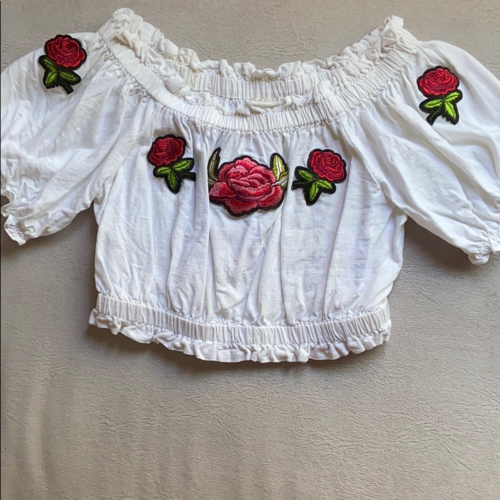 Off the shoulder top